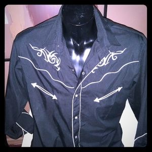 Super Awesome Tejas Authentic Men's Western Shirt